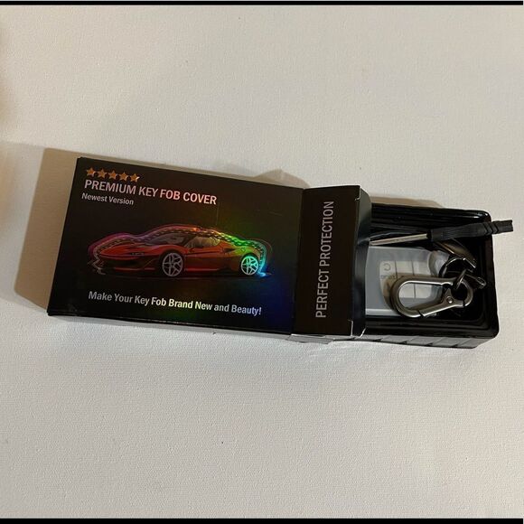 Honda fob Keychain in Black & fob cover in Black NWT - Picture 9 of 9